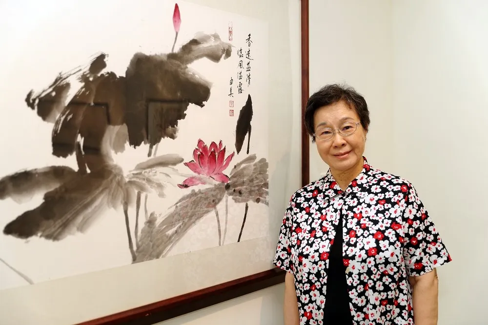 【影片】「游墨唯美」水墨畫展　王永在夫人周由美藝文沙龍大直碩重現