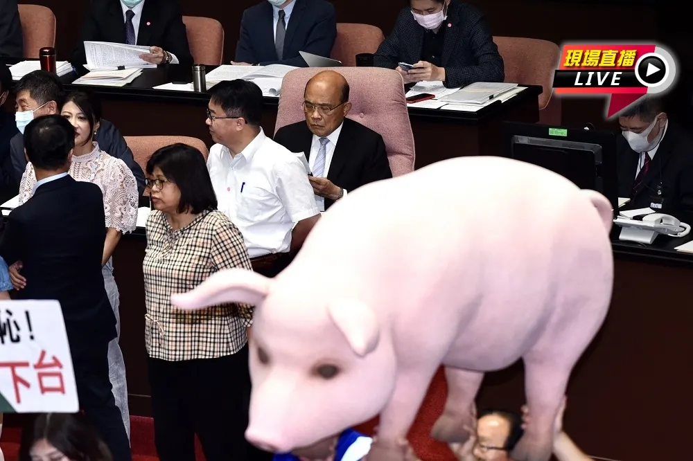 【直播】立院開議先戰美豬牛　蘇揆「誠心誠意」向國民報告