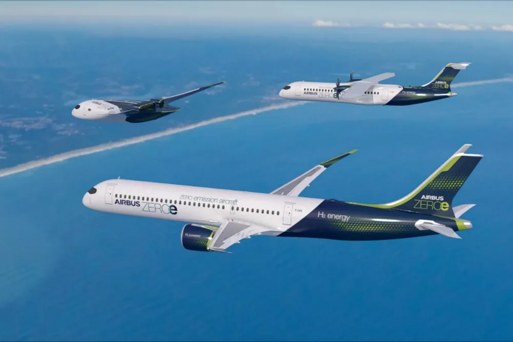 【2035升空】降低全球污染　空巴揭密新一代「氫氣動力」客機
