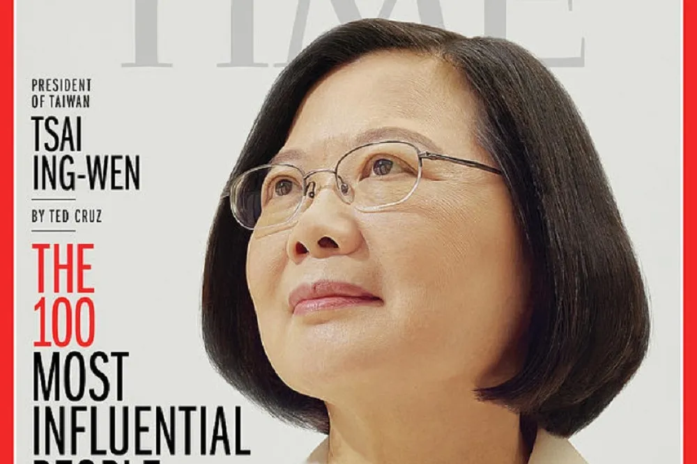 時代雜誌公布2020百大人物　蔡英文祁家威入選