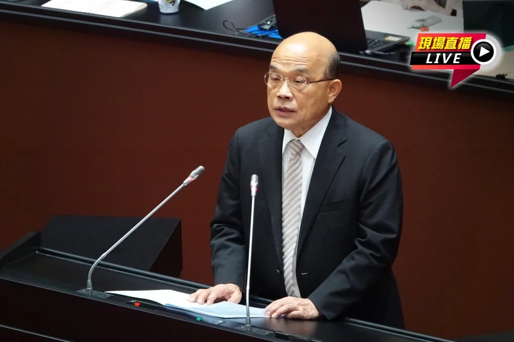 【直播】紓困新冠疫情追加預算案　蘇揆立院報告備詢