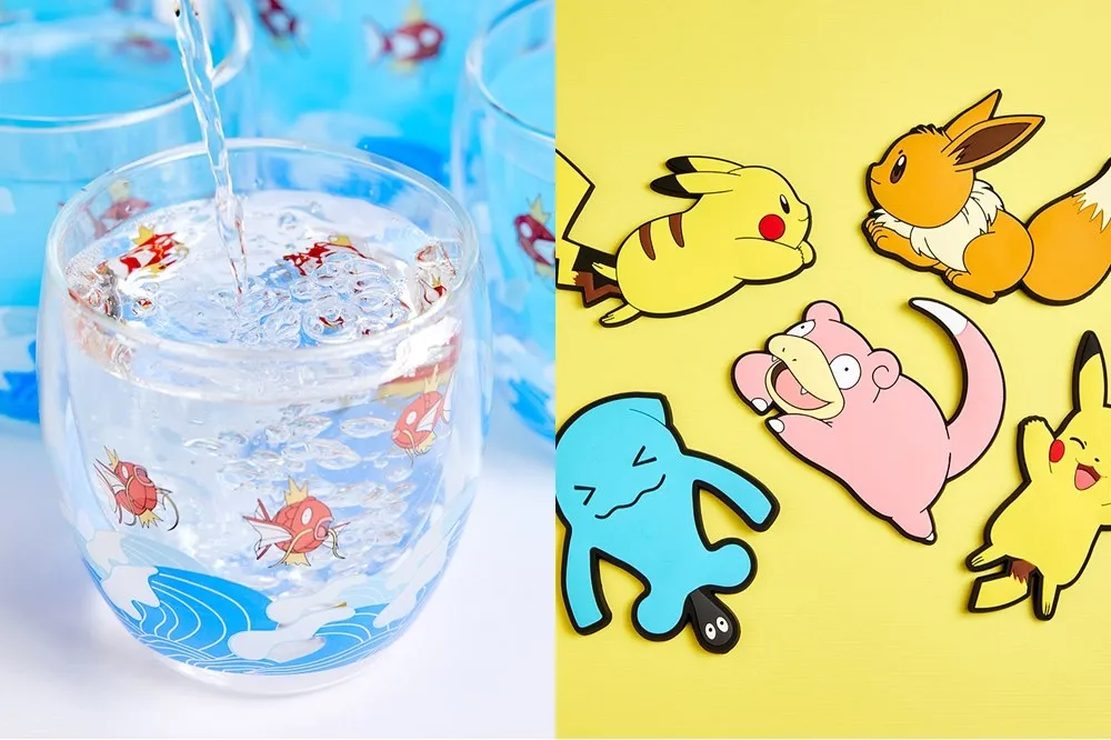 寶可夢迷居家必收！鯉魚王雙層玻璃杯、皮卡丘可愛磁鐵掛勾　限量發售
