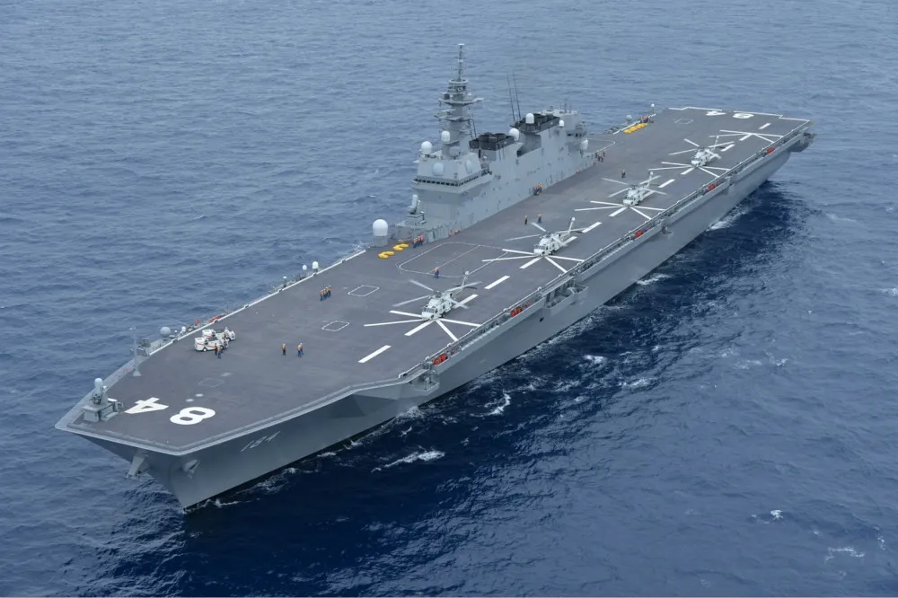 【升級F-2和F-15】日本新防衛預算計畫　編列「加賀號」60億航艦改造經費
