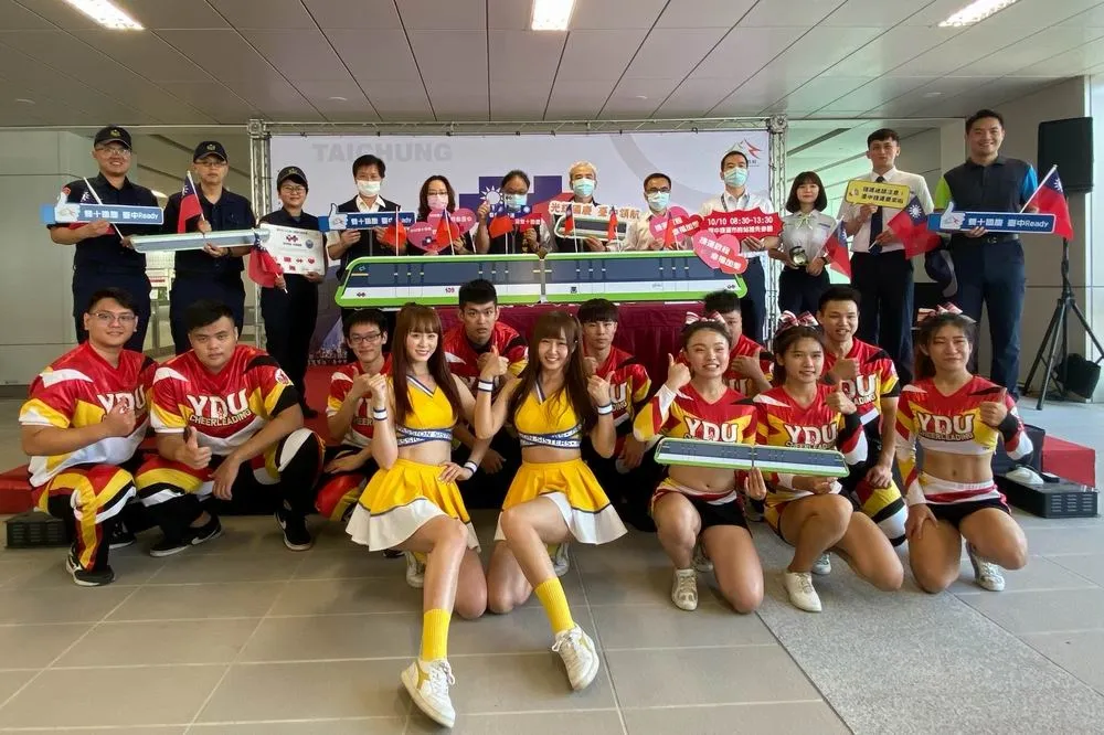 台中捷運市府站國慶日首開箱歡迎民眾同慶