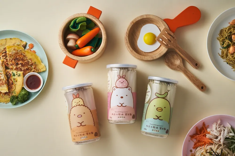 【有片】賈以食日 ╳ 角落小夥伴超萌登場！白熊、炸豬排、企鵝化身麵條營養又好玩