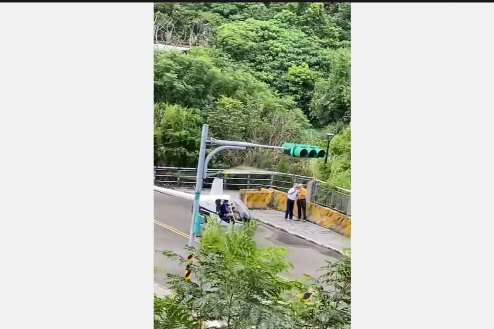 抓到人了！淡水違法起降私人直升機　男子移送士檢複訊