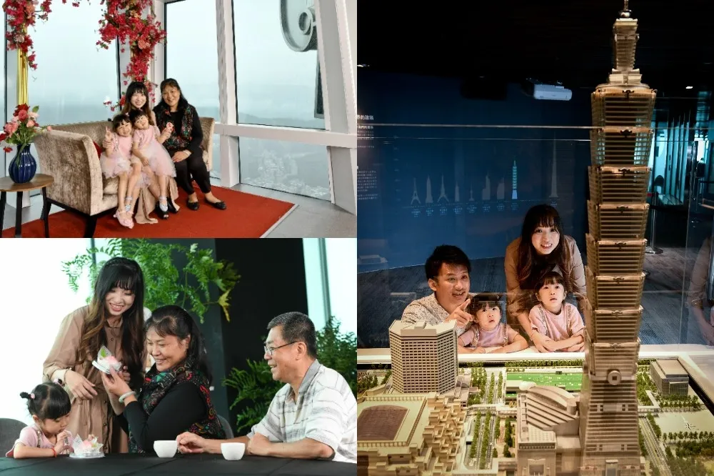 10/12~10/31 101 位長者免費入場！台北 101 觀景台全新「建築故事館」力邀三代同遊