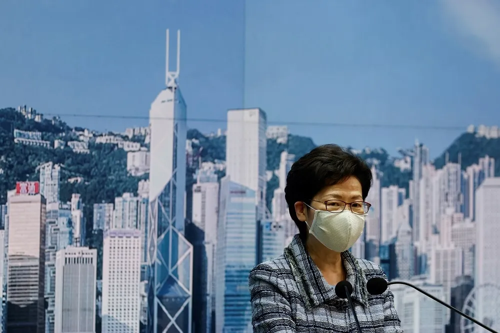 美財部再次制裁港首林鄭月娥等10高官　國際金融機構不可與其有來往