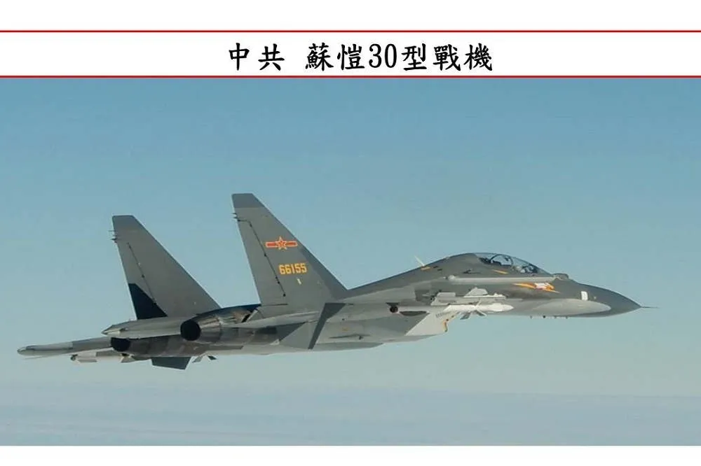 解放軍機擾台反出糗　蘇愷30遭我戰機逼退