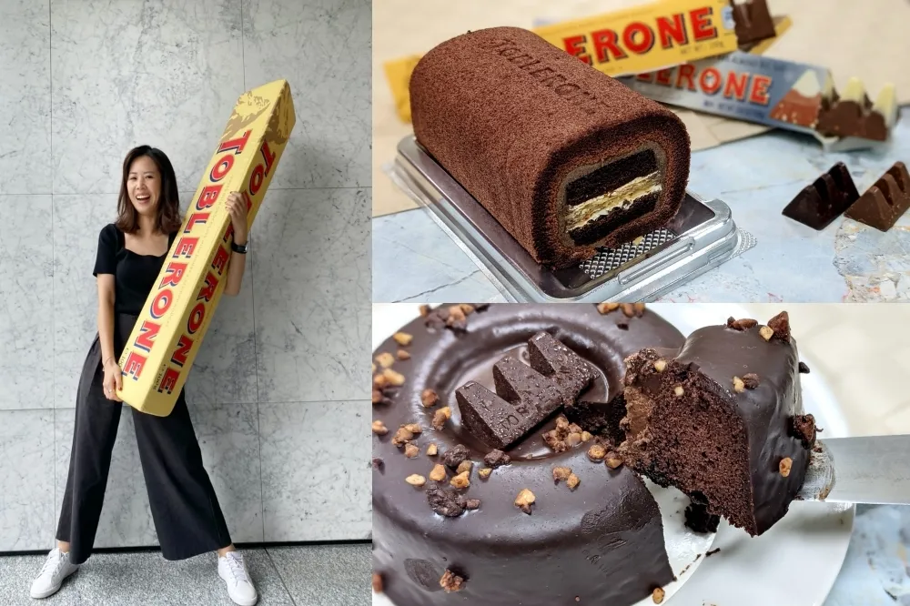 【開箱】消費抽巨型抱枕！全聯 We Sweet X TOBLERONE 獨家聯名 6 款「瑞士三角巧克力甜點」
