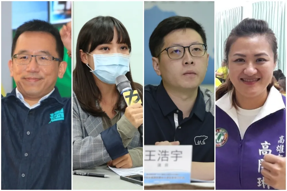 王浩宇×黃捷×陳致中×高閔琳　中選會：第一階罷免連署過關