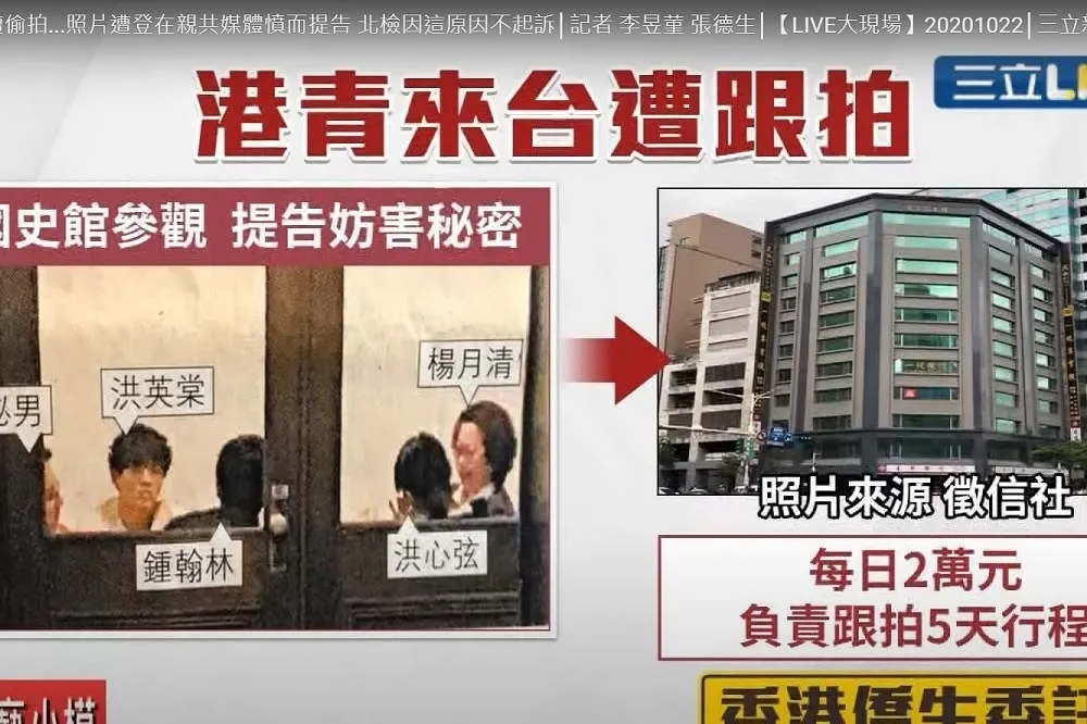 【幫紅媒偷拍】在台港人李彬豪涉跟監港獨青年　遭驅逐出境