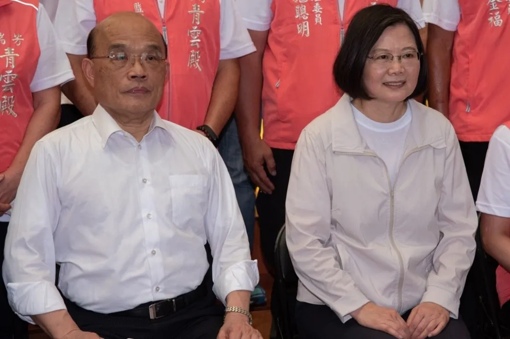 【台灣民意基金會民調】蘇貞昌居最討厭政治人物第一　蔡英文則占最喜歡榜首