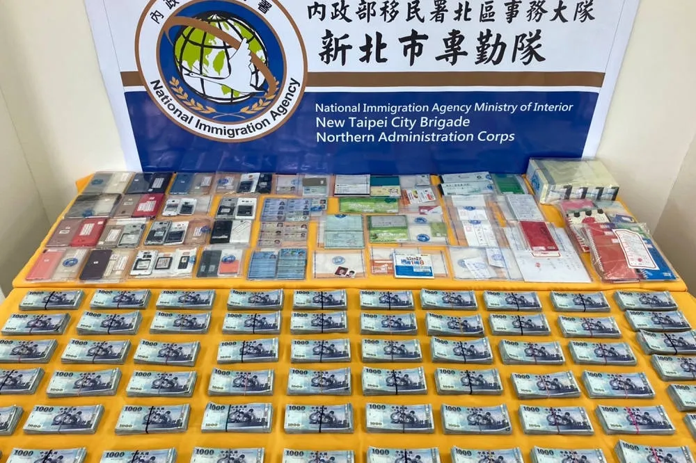 新北非法移工仲介集團「老闆娘」遭逮　住家保險櫃藏600萬現金