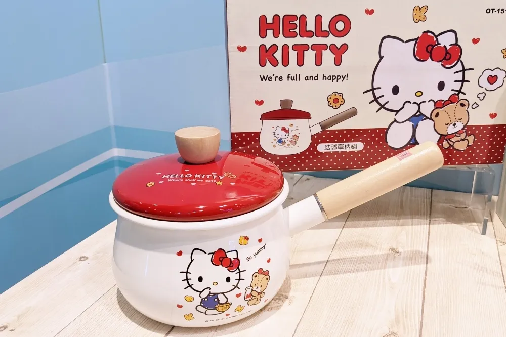 【開箱片】少女必收！7-11 「Hello Kitty 造型鍋具」11/4 開放預購　迪士尼公主轉轉花生同步回歸