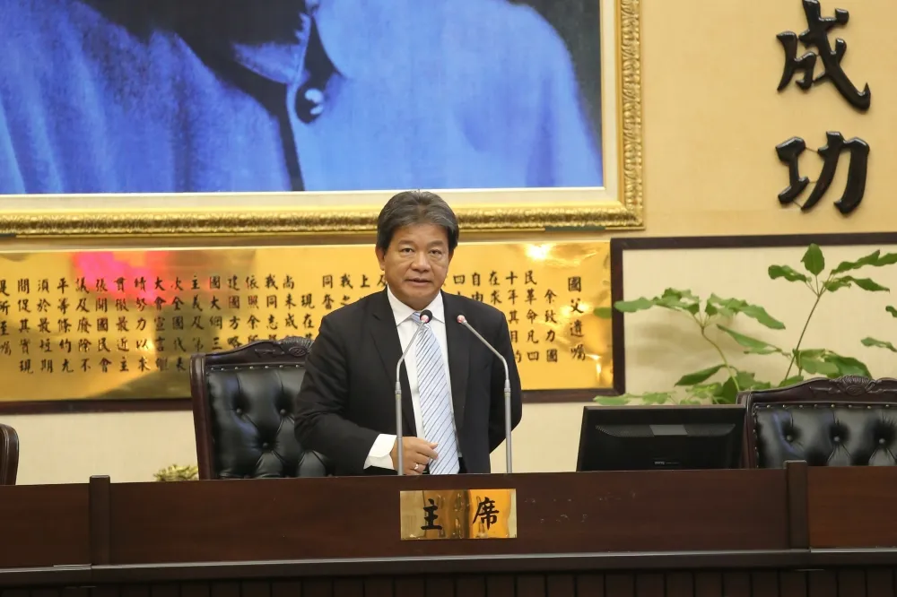 台南市議員審市議會預算、提建言  郭信良議長表示虛心接受