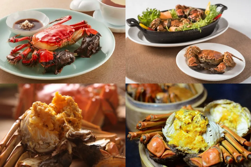 想吃大閘蟹又懶得處理！來這幾家飯店方便又美味