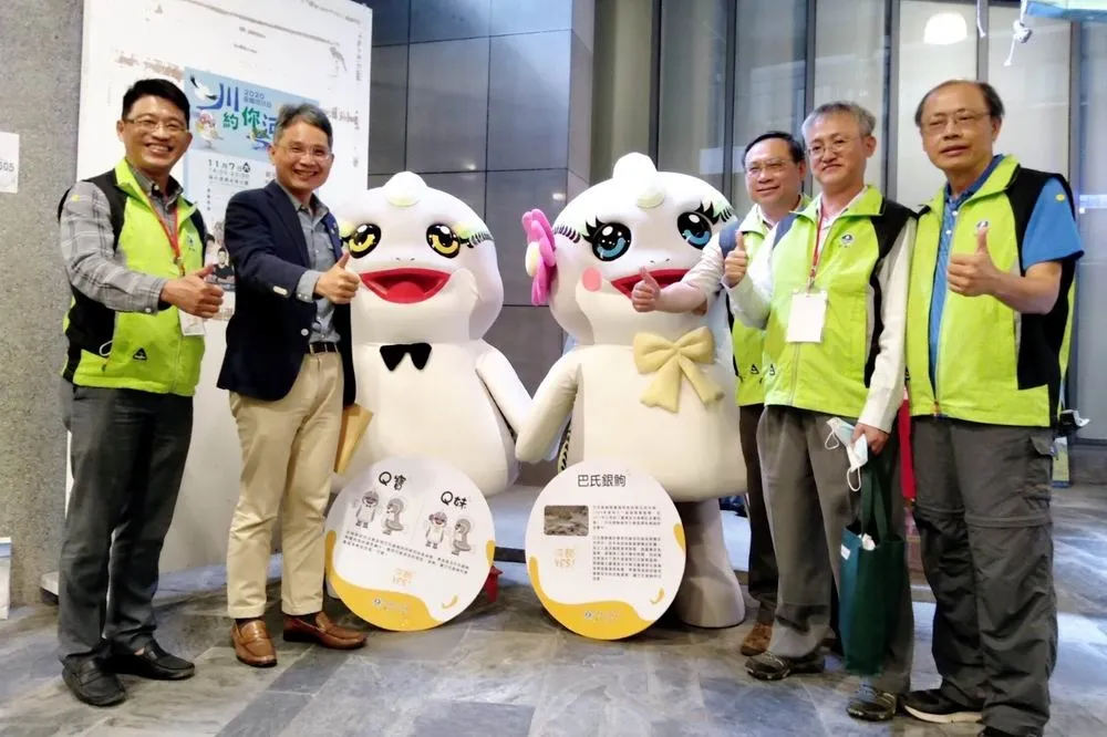 三河局主辦全國河川日系列活動　台灣特有巴氏銀鮈吉祥物吸睛巴氏銀鮈吉祥物吸睛