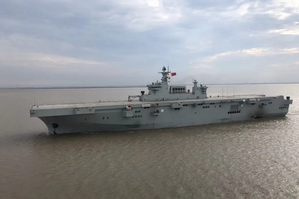 解放軍17日到30日在南海軍演　075型兩棲攻擊艦傳將加入
