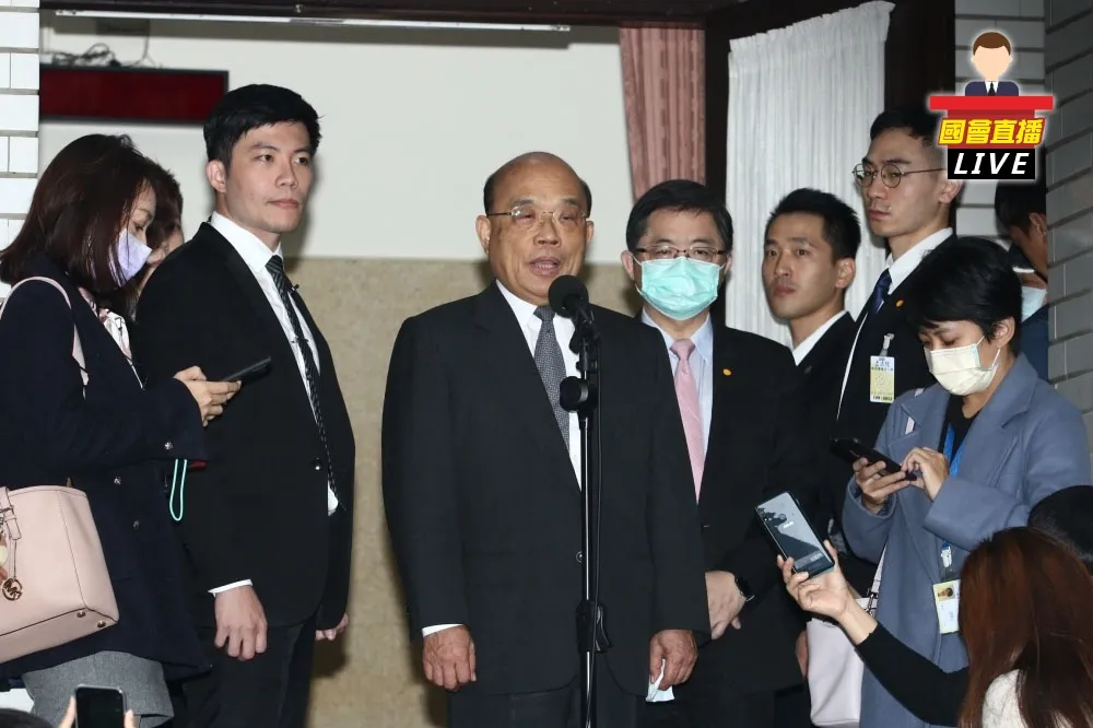 【直播】蘇貞昌11度赴立院施政報告　國民黨繼續杯葛　