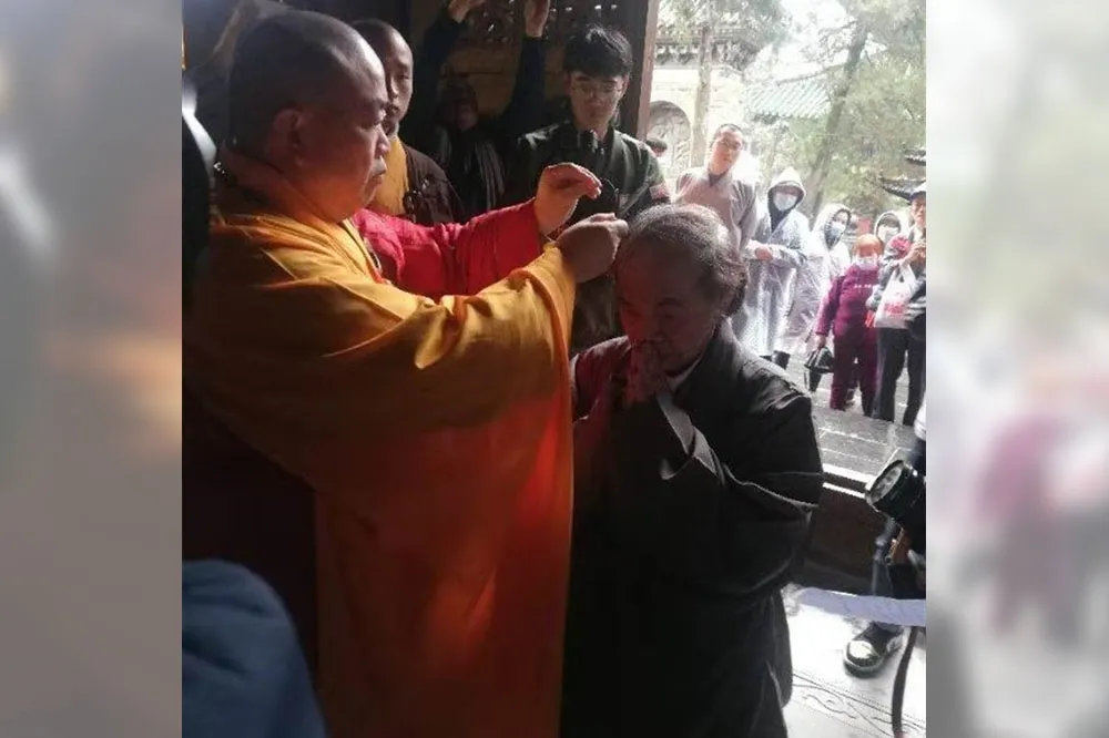 72歲漫畫大師蔡志忠少林寺出家　法名「釋延一」