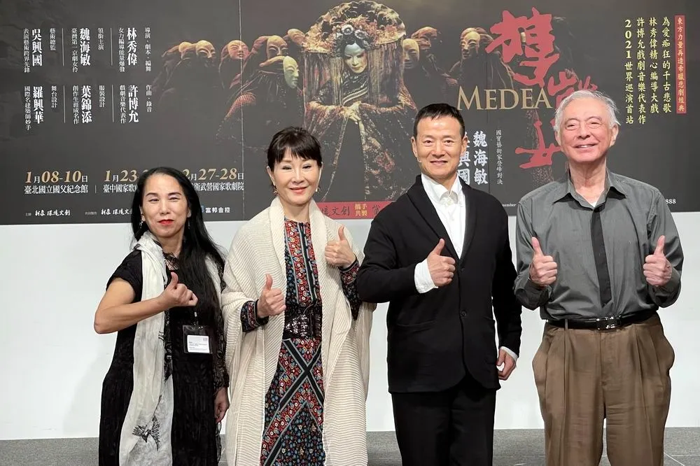 魏海敏、吳興國登峰對決　《樓蘭女》1月首訪台中