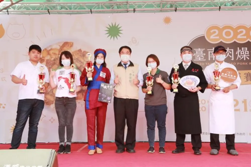6500碗饗客 台南肉燥飯爭霸賽  黃偉哲奠定美食之都地位