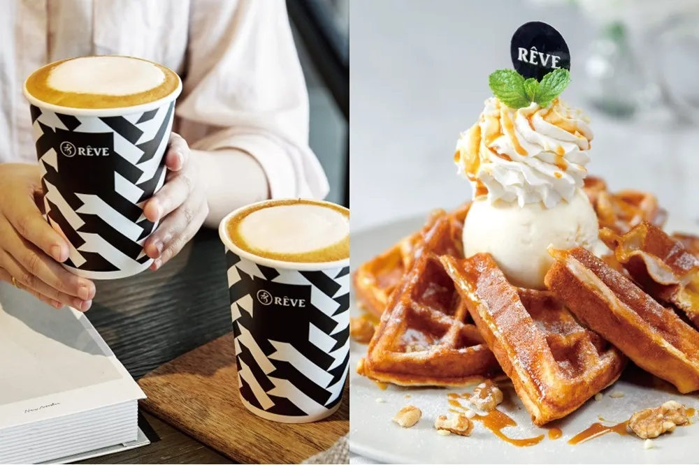 黑浮咖啡進駐台北信義 ATT！11/23~12/13 上班族拿名片「招牌麻糬鬆餅」一萬份免費吃、咖啡買一送一