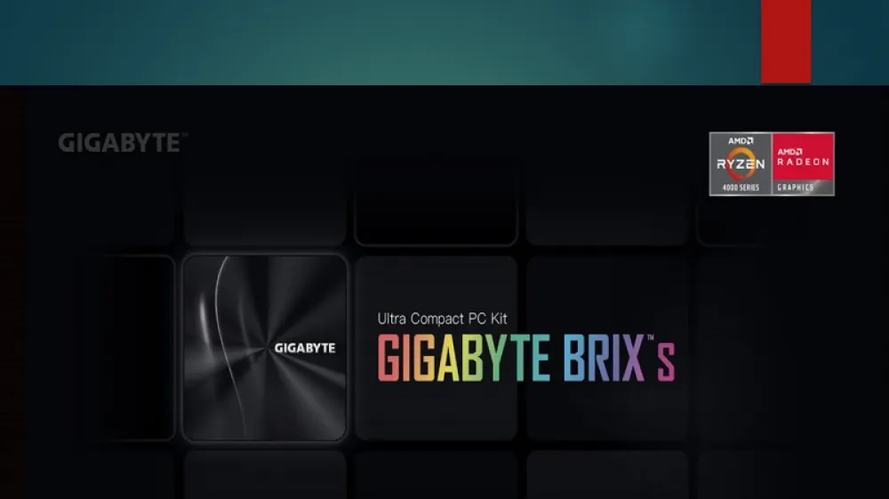 技嘉推出AMD Ryzen™ 4000U系列BRIX迷你主機
