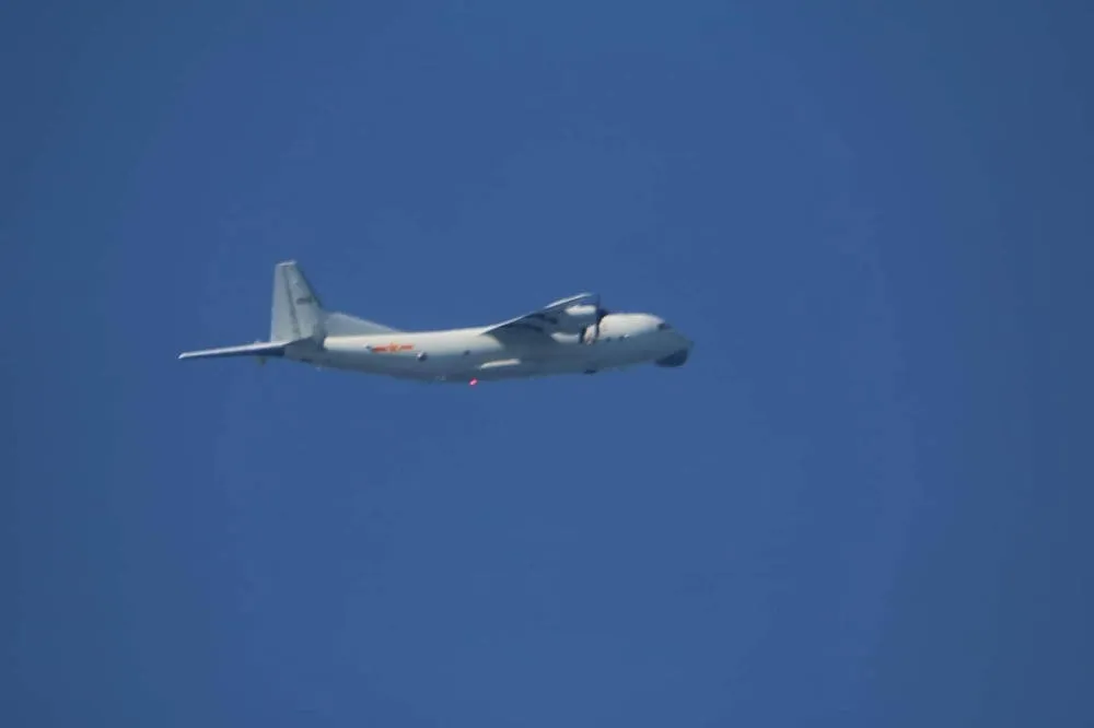 11月第17度　解放軍機運8反潛機進入我西南空域
