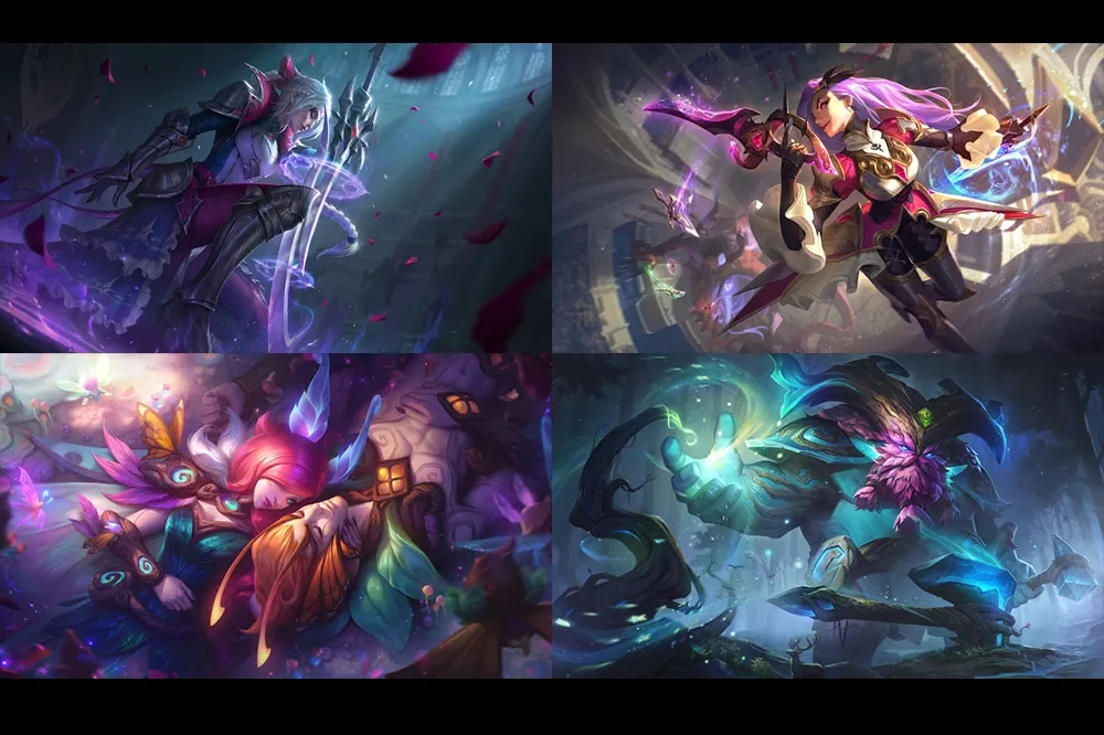 《英雄聯盟》10.25 PBE 測試服改動：戰爭女皇、神木精靈全新造型！