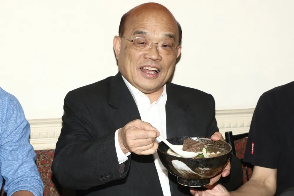 【台灣民意基金會民調】牛肉麵之亂、中天撤照影響　蘇內閣重挫5.2個百分點
