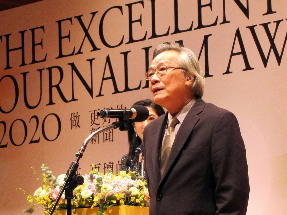 【卓新獎】王健壯榮膺新聞志業特殊貢獻獎：我是相信老派價值的老派記者