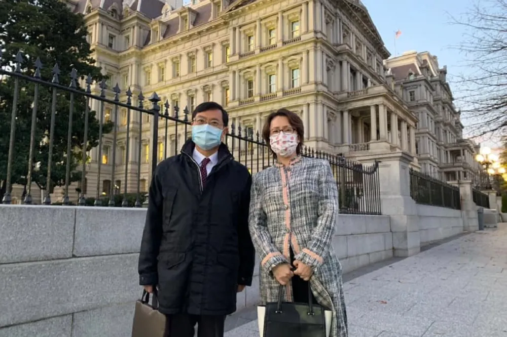 【美代表處9人確診】代表蕭美琴隔離中　與經濟部次長陳正祺曾有密切接觸