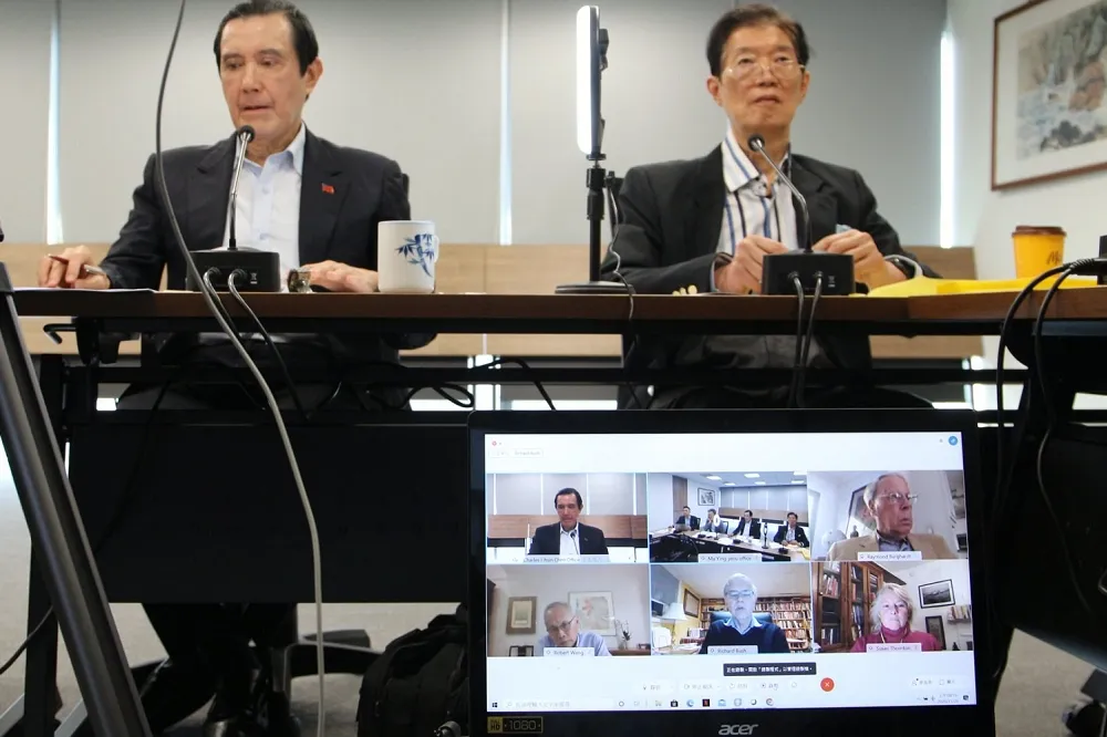 馬英九與美國民主黨前官員視訊會談　呼籲國、民兩黨應合作促成兩岸恢復對話