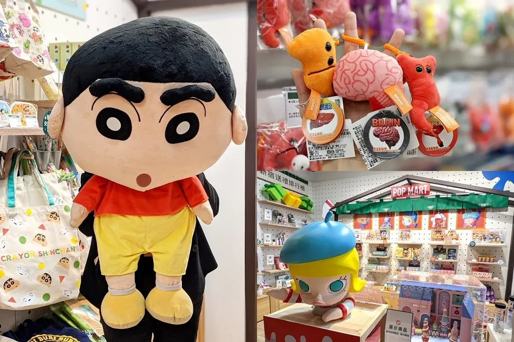 【有片】「蠟筆小新快閃店」1/4 前進駐台隆手創館！Sonny Angel、茉莉女孩、Q 版人體器官吊飾娃娃等推出聖誕新品