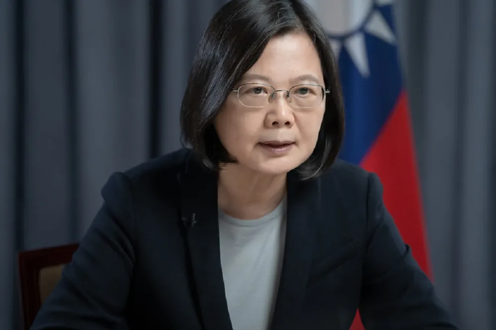 華府智庫專題演說　蔡英文強調：台灣堅決走不同的路捍衛自己