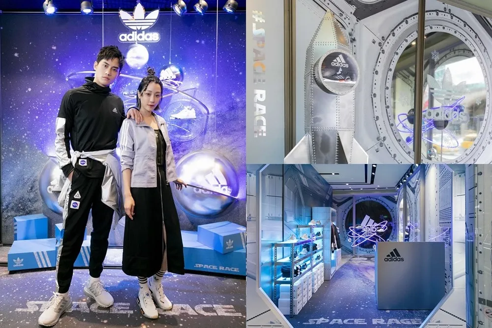排隊搶拍！「adidas Space Race 太空聖誕快閃店」12/27 前登陸新光南西三館