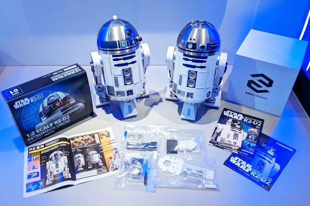 【有片】2/7 前快閃展出！星戰迷挑戰組裝全功能 R2-D2　不銹鋼圓頂、內建相機、全息投影等質感滿分