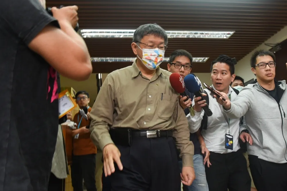 監院約詢柯文哲爆洩密2監委遭函辦　民眾黨要陳菊說明
