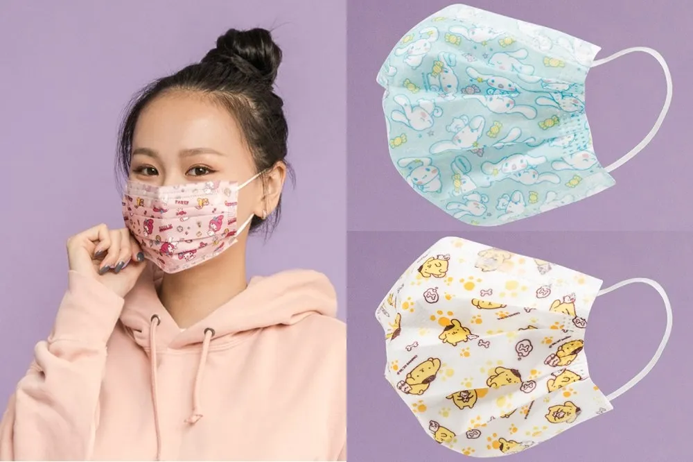 最萌應援團來囉！康是美 12/16 開賣三麗鷗系列醫用口罩　美樂蒂、大耳狗、布丁狗陪你防疫