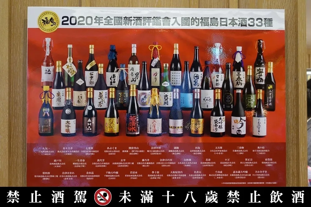 福島日本酒連續七年稱霸金賞獎數最多的秘密！上網再抽 2020 日本全國新酒評鑑會入圍酒
