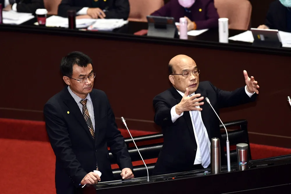 【國會直播】行政院長蘇貞昌　赴立法院施政報告及質詢