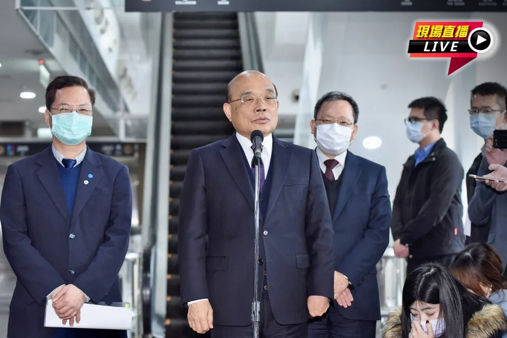 【直播】蘇貞昌出席第3屆「政府服務獎」　頒獎典禮前受聯訪