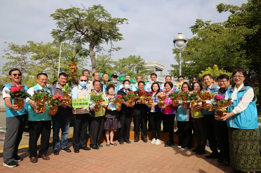 百花齊放先迎春  南市府會共揭縣市合併升格10週年活動序幕