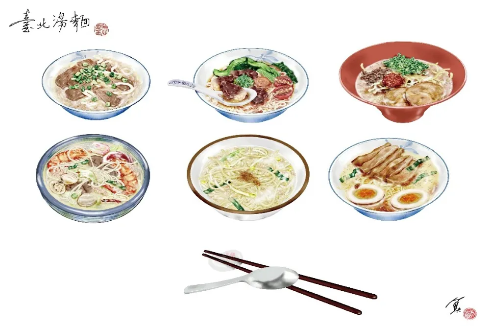 【有片】元旦來碗神功護體湯麵！這間有必比登推薦還有蕭敬騰加持