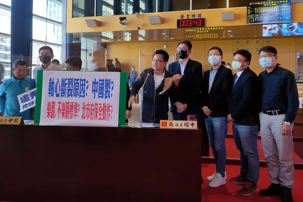 北捷局長至台中市議會報告　盧秀燕：安全是通車唯一原則
