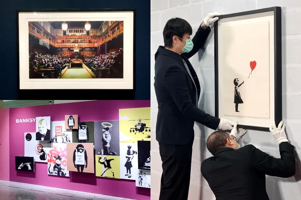 60 多件作品一次看！史上最神秘街頭藝術家 Banksy《I LOVE BANKSY 特展》12/25 起於中正紀念堂開展