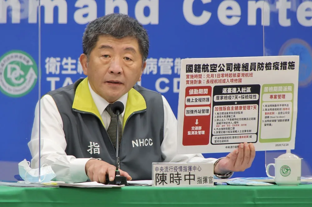 機組員入社區居檢元旦起延為7天　人員若違規將連坐公司「各罰百萬」