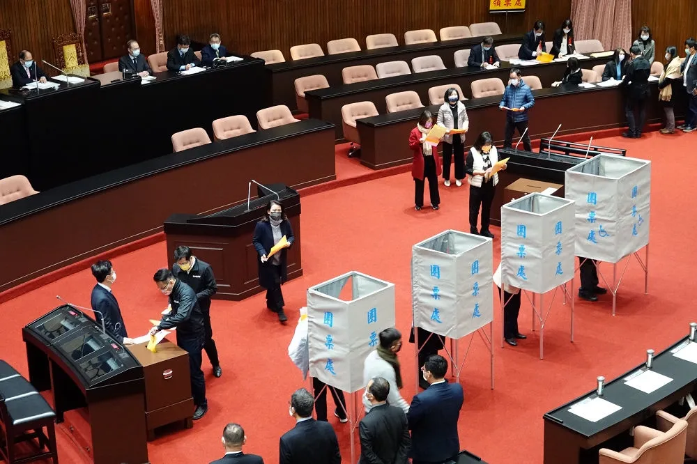 立法院通過公平會、中選會人事案　國民黨拒絕出席投票